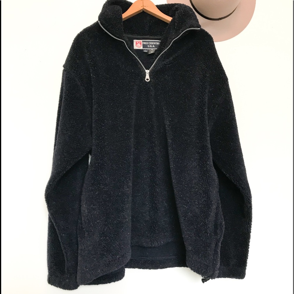 Free Country USA Pile Fleece Cuddle Coat - Picture 1 of 6
